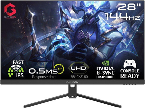 Gameon Gop28uhd144ıps 28" 4k Uhd, 144hz, 0,5ms, Hdmı 2.1 Oyun Monitörü (PS5 DESTEĞİ)