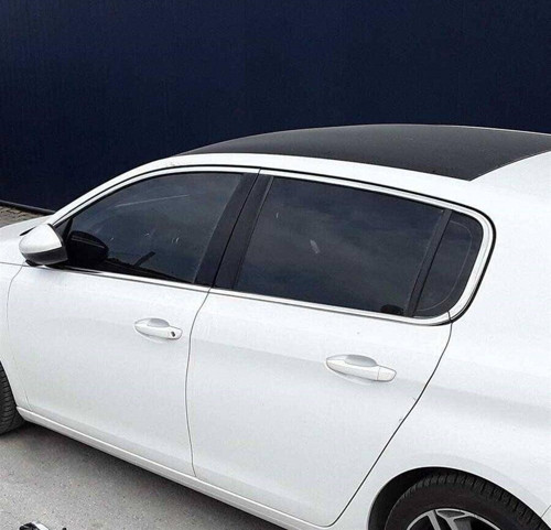 OMSA Peugeot 308 Krom HB Cam Çerçevesi 10 Parça 2014-2021 Arası