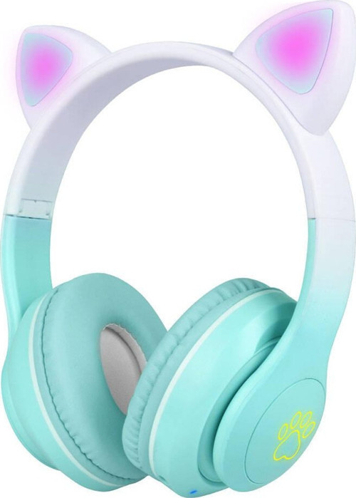 STN-28 Pro Kedi Kulaklı Tasarımlı RGB Işıklı Bluetooth Kulaklık