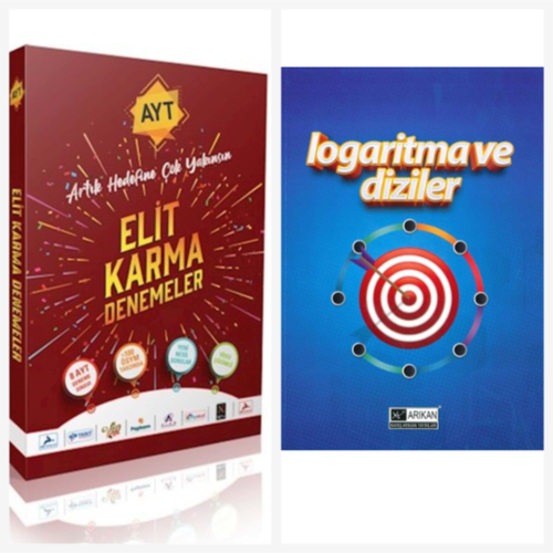 Ayt Elit Karma 8 Fasikül Video Çözümlü Deneme & Logaritma Ve Diziler Paraf Yayınları