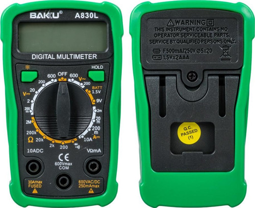 BK-830D+ Multimetre Dijital Ölçü Aleti