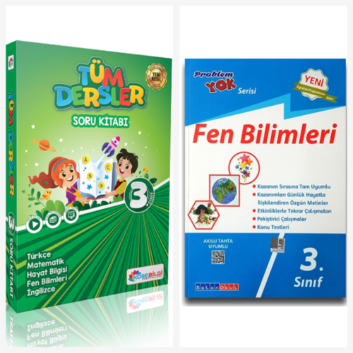 Köşebilgi Yayınları 3.sınıf Tüm Dersler & Salan Yayınları 3.sınıf Fen Bilimleri