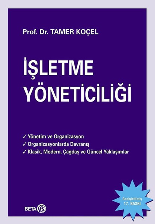 Beta Yayınları İşletme Yöneticiliği