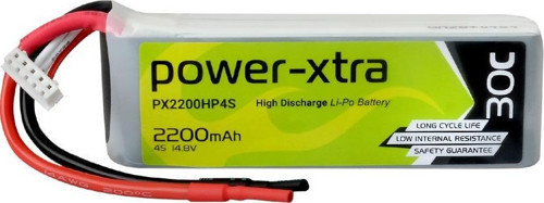 PX2200HP4S - 4S1P - 14.8V 2200 mAh Li-Polymer Pil -30C