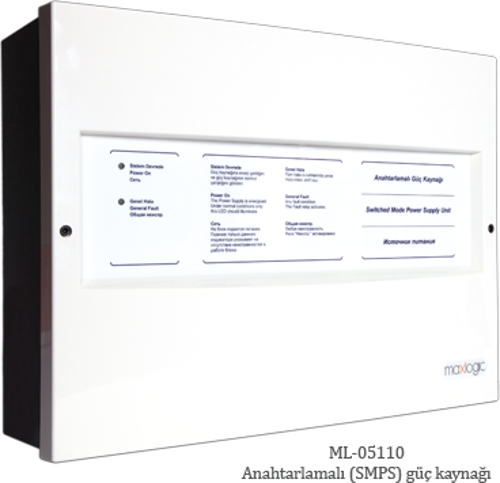 ML-0515 Konvansiyonel Anahtarlamalı (SPMS) Güç Kaynağı, 5A, A Tipi Kutu İçinde