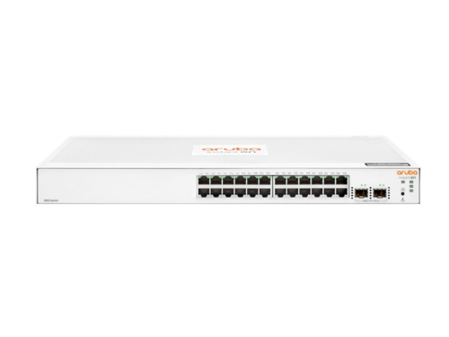 Aruba Instant On JL812A 1830-24G, 24Port, GigaBit, 2 Port Gigabit SFP, Yönetilebilir, Rack Mount Switch