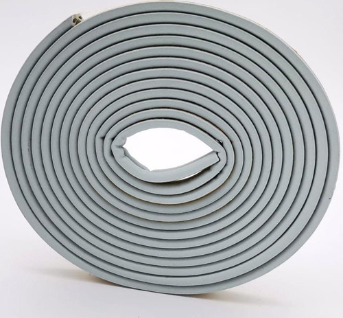 Bondit Çift Sarım Kauçuk Kapı ve Pencere İzolasyon Bandı Fitili 10X2-20 Metre Gri