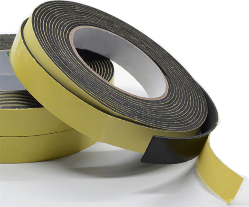 Kapı Pencere İzolasyon Bandı Yapışkan Sünger 2 mm Kalınlık 45 mm Genişlik 10 Metre Uzunluk / EPDM-2*45