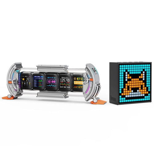 Timebox Evo Bluetooth Hoparlör ve Times Gate Dijital Led Ekran Seti