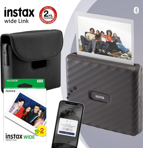 Wide Link Gri Akıllı Yazıcı ve Çantalı Hediye Seti 4
