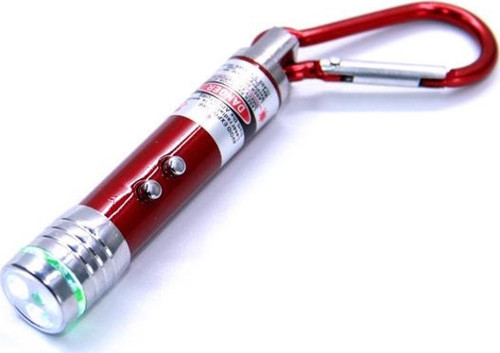 Kedi Köpek Oyuncak 3 Fonksiyonlu Kırmızı Beyaz Işıklı Led Lazer Anahtarlık
