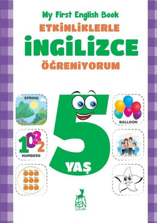Ekinliklerle İngilizce Öğreniyorum - 5 Yaş