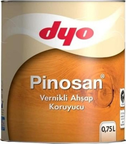 PİNOSAN VERNİKLİ AHŞAP KORUYUCU KOYU MEŞE 0,75L 8423
