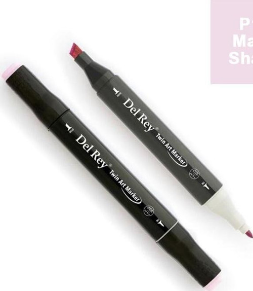 Del Rey Twın Marker P146 Mauve Shadow Çift Uçlu Grafik Kalemi Mn-Dr146