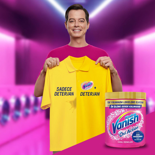 Vanish Kosla Multipower Renkliler Için Toz Leke Çıkarıcı, Deterjan Güçlendirici 480 G 3