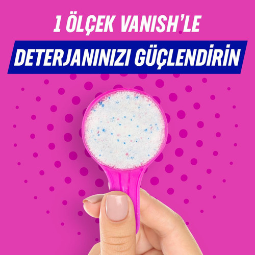 Vanish Kosla Multipower Renkliler Için Toz Leke Çıkarıcı, Deterjan Güçlendirici 480 G 7