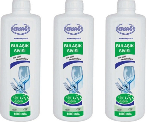 Hoş Kokulu Bulaşık Sıvısı 1000 Ml. * 3 Adet