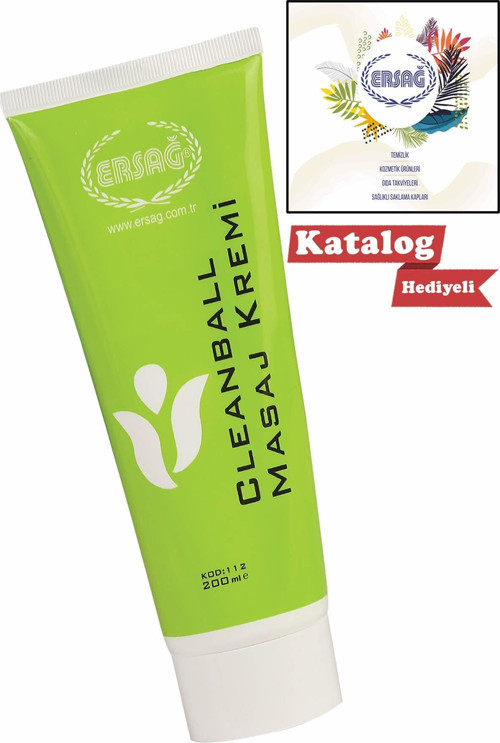Cleanball Masaj Kremi 200 ML + Katalog Hediyeli + Yeni Tarihli + Orjinal + Faturalı