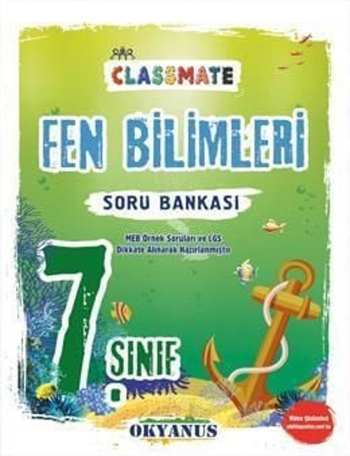 Okyanus Yayınları 7. Sınıf Classmate Fen Bilimleri Soru Bankası