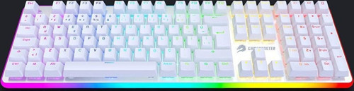 G918 Fire Storm Beyaz RGB Red Switch Kablolu Mekanik Oyuncu Klavyesi