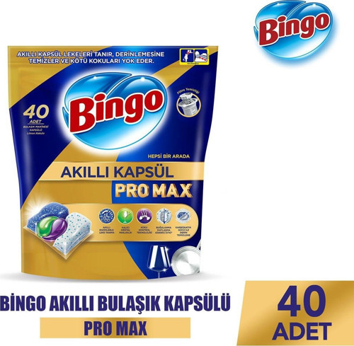Akıllı Kapsül Pro Max Bulaşık Makinesi Deterjanı Tableti 40'lı