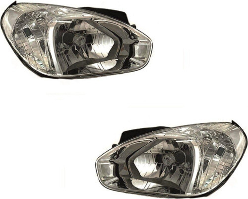 Hyundai Accent Era Beyaz Sağ-Sol Takım Far Lambası 2010-2012