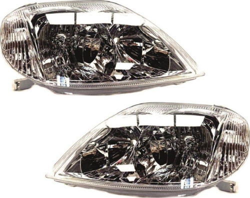 Toyota Markasına Uyumlu Corolla Elektrikli Motorlu Sağ-Sol Far Lambası 2002-2006