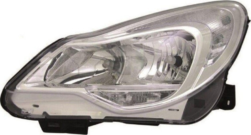 Opel Corsa D Sağ Far Lambası Makyajlı Elkt Krom 2011-2014