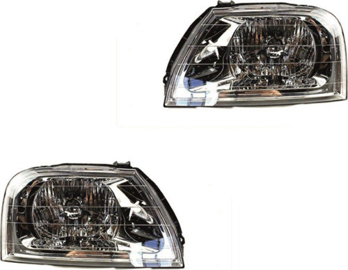 Mitsubishi L200 Uyumlu Magnum Kasa Far Lambası Sağ Sol Set 2000-2004