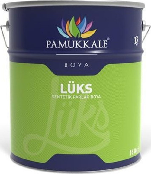 Lüks Parlak Sentetik Yağlı Boya 15 Lt Beyaz