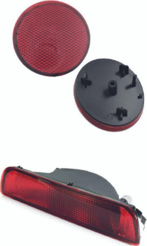 Nissan Qashqai Arka Tampon Orta-sol-sağ Reflektör Takım 2007-2013