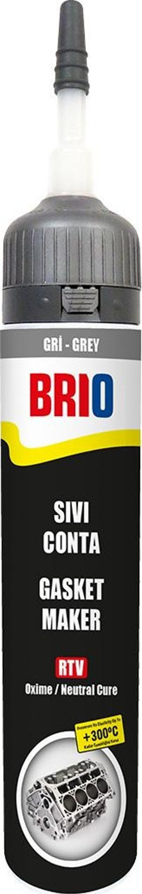Sıvı Conta 200 Ml Rtv Gri