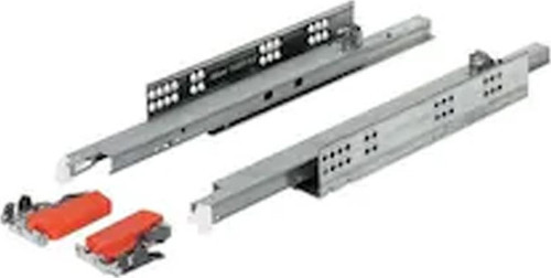 560F5500B 55 CM TANDEM ÇİFT AÇILIM FRENİ ÇEKMECE RAYI ( MANDAL DAHİL )