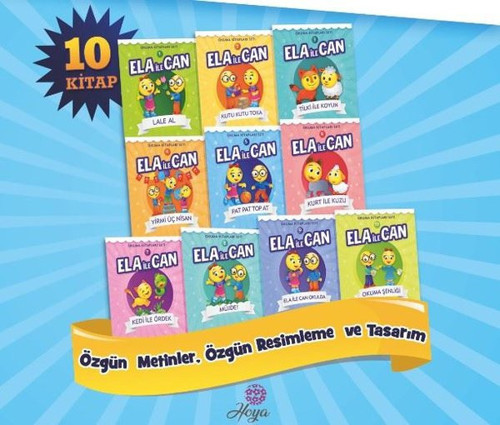 Ela ile Can Seti-10 Kitap Takım