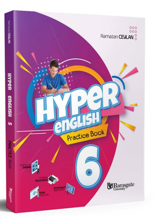 6. Sınıf Hyper English Practice Book (Quizzes & Dictionary)