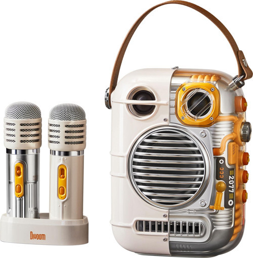Spark Pro Çift Karaoke Mikrofonlu 80W Bluetooth Hoparlör
