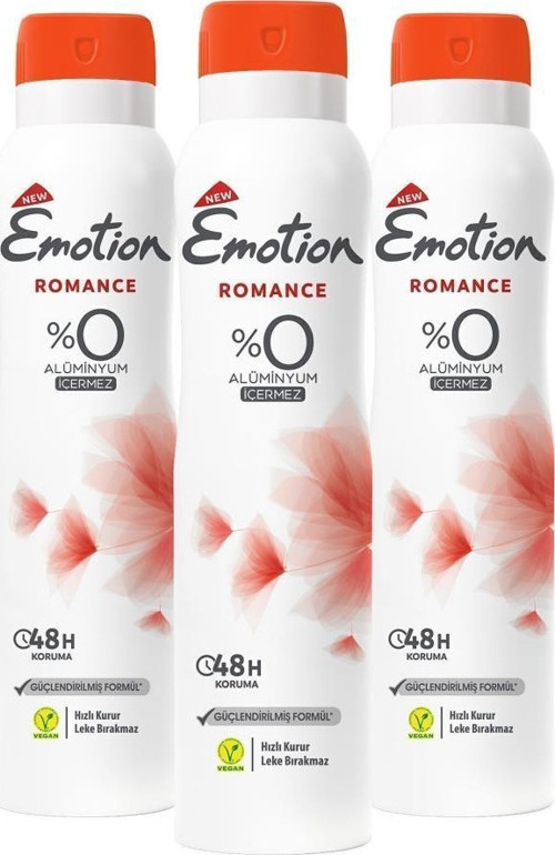 Romance Kadın Deodorant 3x150ml