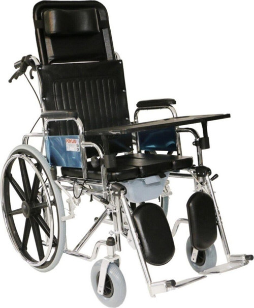 P615 Özellikli Hasta Tekerlekli Sandalye + Ağrı Bandı