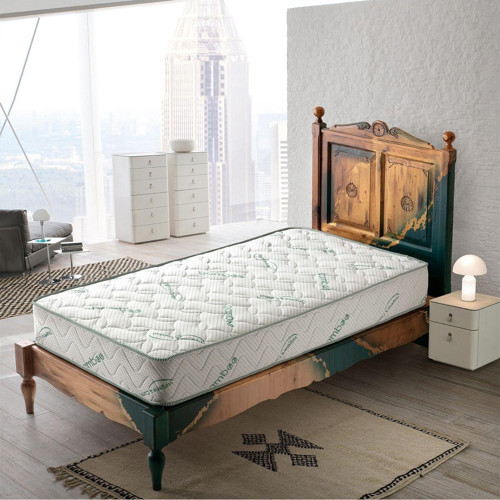 90x190 Jungle Bamboo Ortopedik Tek Kişilik Yaylı Yatak 90*190 Ortopedik Yaylı Yatak