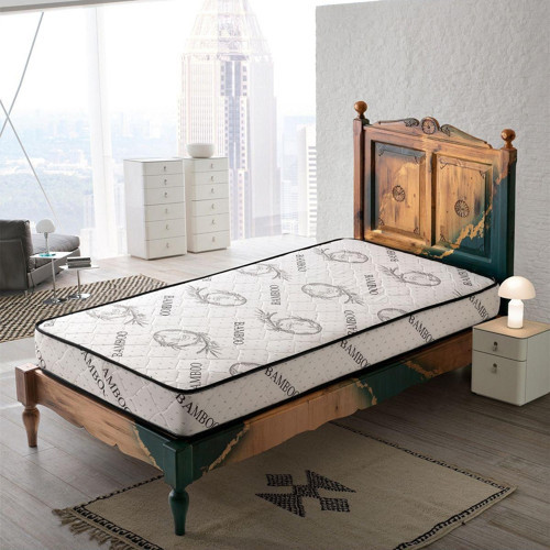 Bamboo Jakarlı Ortopedik Yaylı Yatak Tek Kişilik Çift Kişilik Ve Bebek Yatakları