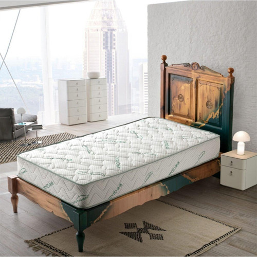 80x190 Jungle Bamboo Ortopedik Tek Kişilik Yaylı Yatak 80*190 Ortopedik Yaylı Yatak
