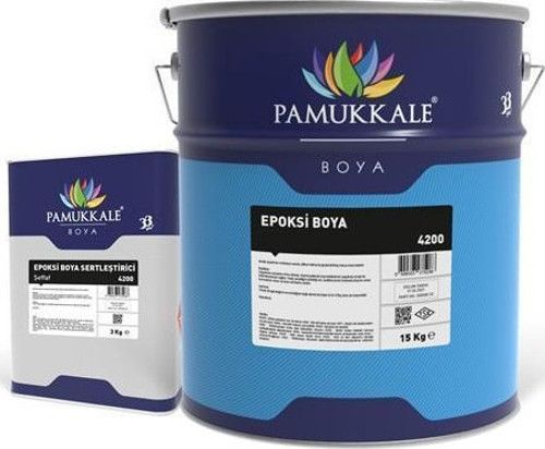 4200 Epoksi Boya 15 Kg+3 Kg Ral 1015 Krem