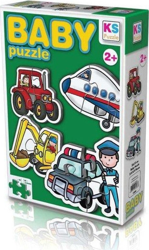 Meslekler Taşıtlar Baby Puzzle