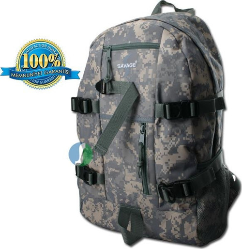 Ventura 40LT. Gri Dijital Kamuflaj Sırt Çantası (HH130666)