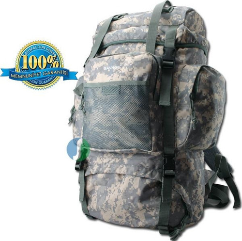 Ventura 70LT. Gri Dijital Kamuflaj Sırt Çantası (HH03205)