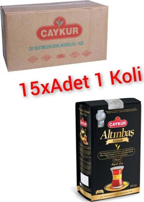 Altınbaş 500Gr 15Xadet (1 Koli ) Taptaze Iki Yapraktır Altınbaş