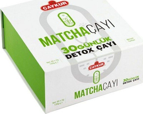 Matcha Çayı (30 Günlük Detox Çayı) 60 X 2 Gr Matcha Çayı 120 Gr