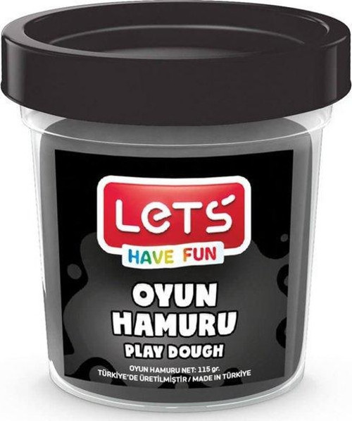 Şeffaf Bardak Oyun Hamuru Siyah L8440-10
