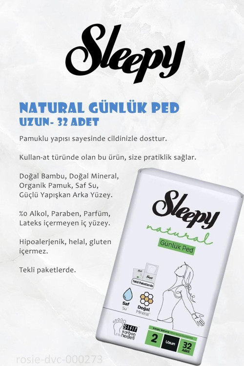 Natural Ultra Hassas Günlük Ped Uzun 32 Adet Ve Rosıe 14 Al 12 Öde