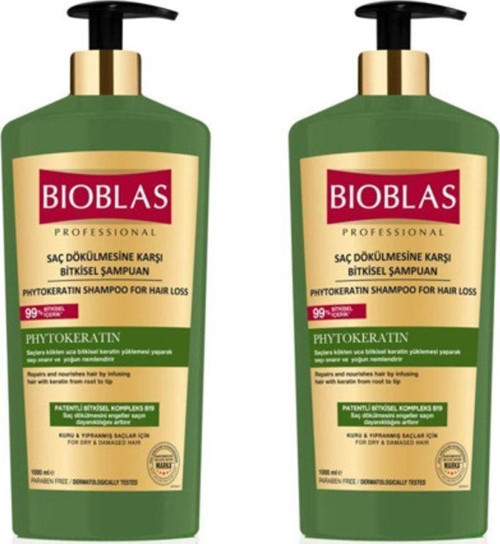 Pytokeratin Kuru Ve Yıpranmış Saçlar Için Şampuan 1000 Ml X 2 Adet